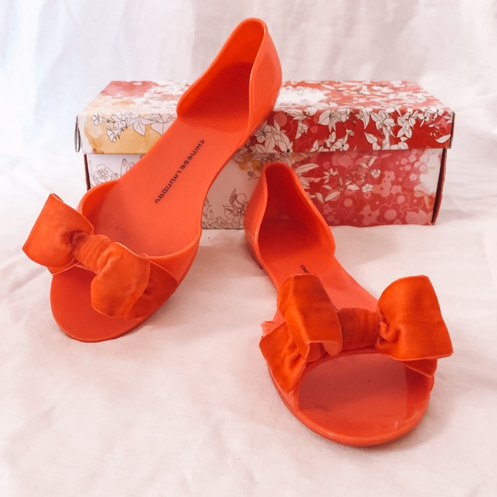 Sweet Caroline jelly flat sandals